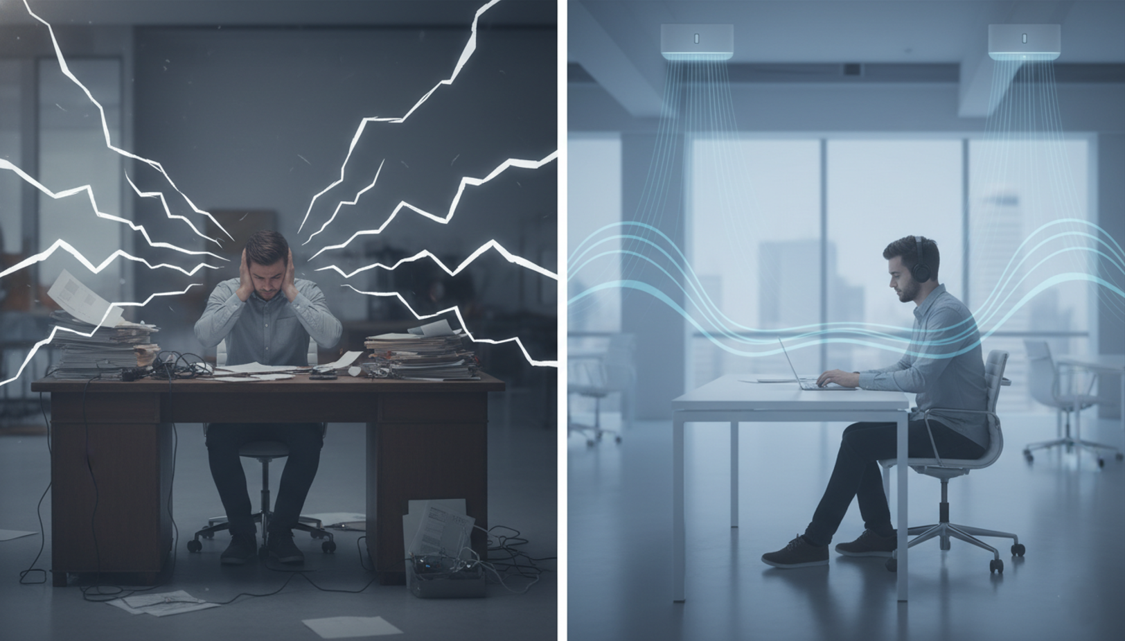 Sound Masking vs. White Noise - What's the Difference and Which One Works?